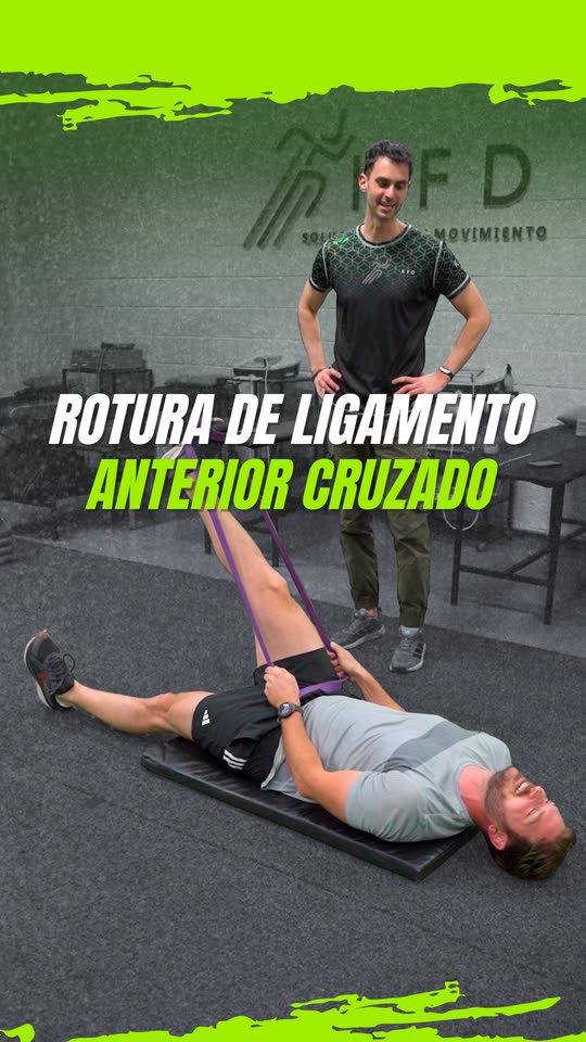 Tomás, paciente de KFD, cuenta su recuperación de una rotura de ligamento cruzado anterior